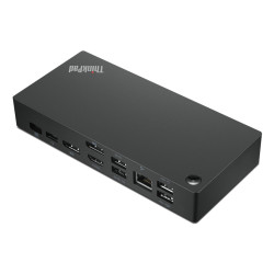 Lenovo TP USB-C Dock-MX Vielinis USB 3.2 Gen 1 (3.1 Gen 1) Type-C Juoda