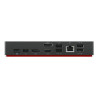 Lenovo TP USB-C Dock-MX Vielinis USB 3.2 Gen 1 (3.1 Gen 1) Type-C Juoda
