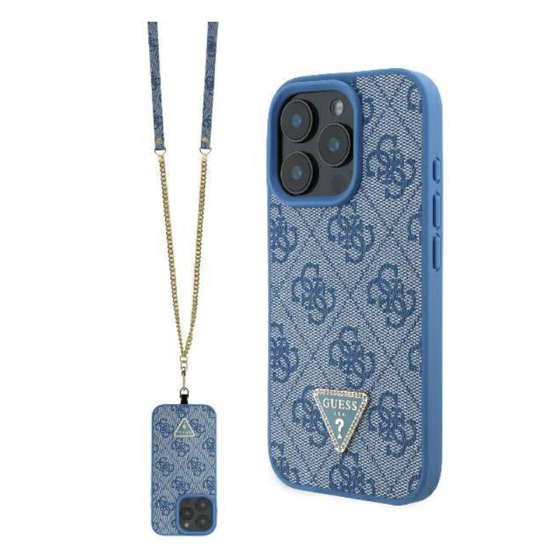 Guess GUHCP16LP4TDSCPB Back Case for Apple iPhone 16 Pro