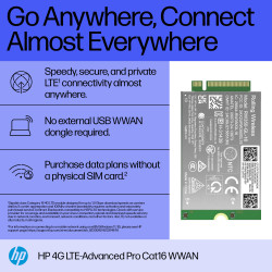HP 4G LTE-Advanced Pro Cat16 WWAN Vidinis