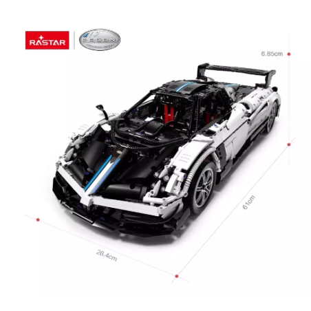 Rastar Pagani Huayra Toy Car Constructor 2934pcs 1:8