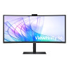 Samsung S65VC kompiuterio monitorius 86,4 cm (34") 3440 x 1440 pikseliai UltraWide Quad HD Juoda