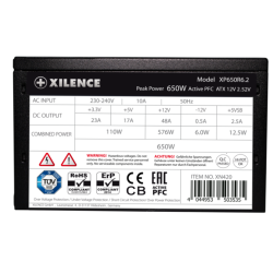 Xilence XN420 Performance XP650R6.2 Power Supply 650W