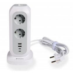 Verbatim 49547 Power Extension Cord 2m