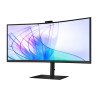 Samsung S65VC kompiuterio monitorius 86,4 cm (34") 3440 x 1440 pikseliai UltraWide Quad HD Juoda