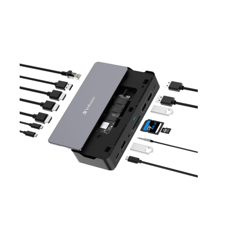 Verbatim 32174V Docking Station 15 in 1