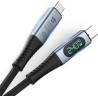 RoGer PD24VB USB-C 4.0 Cable with voltmeter PD240W / 40Gbps / 8K60Hz / 1m