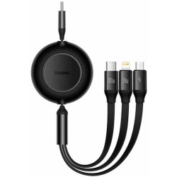 Baseus Bright Mirror 2 3in1 USB-C / MicroUSB / Lightning / USB-C Cable 1.1m