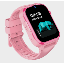 Garett Smartwatch Kids Hero Pro 4G Face Unlock / GPS / GEO location / WhatsApp / Rotary button / "Kids Size" strap Pink