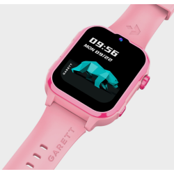 Garett Smartwatch Kids Hero Pro 4G Face Unlock / GPS / GEO location / WhatsApp / Rotary button / "Kids Size" strap Pink