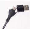Maxlife ALLin1 66W USB / USB-C / Lightning / 2x USB-C Cable 1m