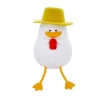 Forever Light LED SUMMER DUCK Night Lamp
