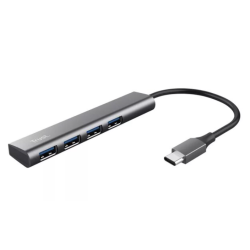 Trust Halyx USB 3.2 Gen 1 (3.1 Gen 1) USB Hub Type-A 5 Mbit/s