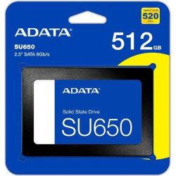 ADATA Ultimate SU650 512GB 2.5" SSD SATAIII