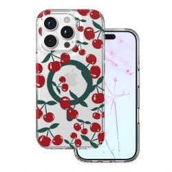 Mocco Cherry Mag Back Case for Apple iPhone 16 Pro