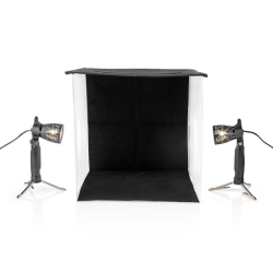 Nedis SKT010WT-LED Photo Studio Set 40 x 40 cm / 6500K