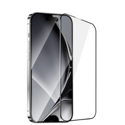 Mocco Tempered Glass Metal Frame for Apple iPhone 16 Plus