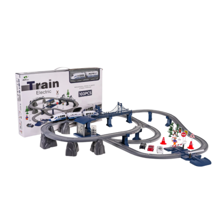 RoGer Train station + accessories 103 pcs.