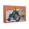 Jie Star Kawasaki Ninja 1000SX Sports Motorcycle Building Blocks Set 2304pcs.