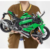 Jie Star Kawasaki Ninja 1000SX Sports Motorcycle Building Blocks Set 2304pcs.