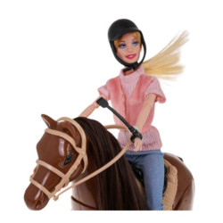 RoGer Doll with Horse + Accessories Set