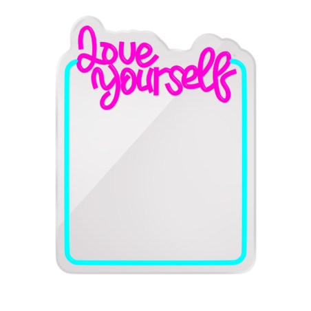 Forever Light FMNE01 Neon LED Mirror Decor