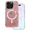 Mocco Cherry Mag Back Case for Apple iPhone 14 Pro