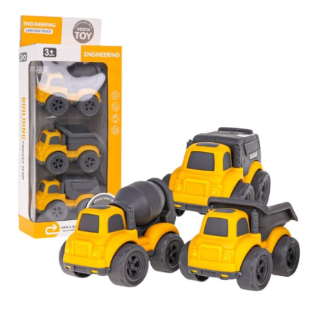 RoGer Construction Vehicles 3 pcs
