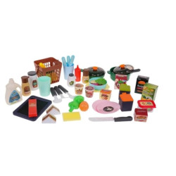 RoGer Kitchen Kitchenette with Light and Sound Function 63 pcs.
