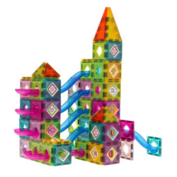 RoGer Magnetic Blocks Castle Track Ball 226 pcs.