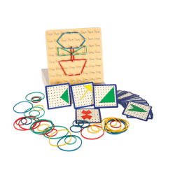 RoGer Developing game Geoboard with rubber bands