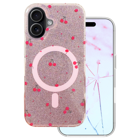 Mocco Cherry Mag Back Case for Apple iPhone 17