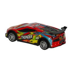 RoGer Toy Sport Car RC with Light effect 1:18