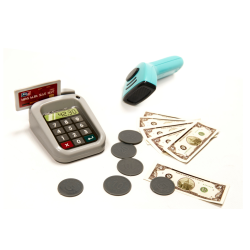 RoGer Set "Supermarket" with cash register, shopping cart and accessories