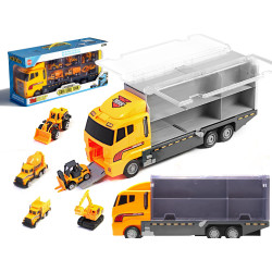 RoGer Toy Truck and Construction Equipment Set