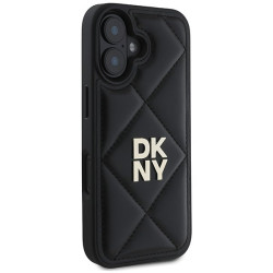 DKNY Quilted Stack Logo Back Case for Apple iPhone 16