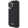 DKNY Plain Silver Logo MagSafe Back Case for Apple iPhone 16
