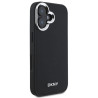 DKNY Plain Silver Logo MagSafe Back Case for Apple iPhone 16