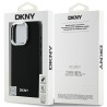 DKNY Plain Silver Logo MagSafe Back Case for Apple iPhone 16 Pro Max