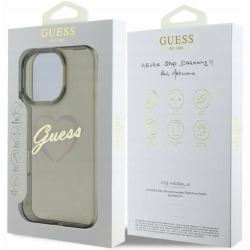 Guess IML Heart Back Case for Apple iPhone 16 Pro Max