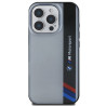 BMW Motorsport IML Vertical Stripe Back Case for Apple iPhone 16 Pro