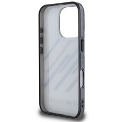 BMW Motorsport IML Random Stripes Back Case for Apple iPhone 16 Pro