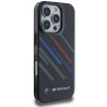BMW Motorsport IML Random Stripes Back Case for Apple iPhone 16 Pro