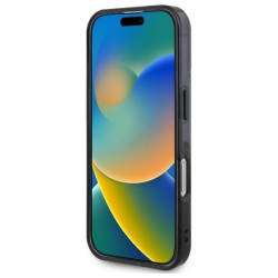 BMW Motorsport IML Vertical Stripe Back Case for Apple iPhone 16