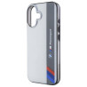 BMW Motorsport IML Vertical Stripe Back Case for Apple iPhone 16