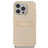 DKNY Repeat Texture Pattern With Stripe Back Case for Apple iPhone 16 Pro
