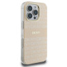 DKNY Repeat Texture Pattern With Stripe Back Case for Apple iPhone 16 Pro
