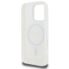 DKNY Repeat Texture Pattern With Stripe Back Case for Apple iPhone 16 Pro
