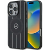 Mercedes Double Layer Crossed Lines MagSafe Back Case for Apple iPhone 16 Pro