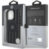 Mercedes Double Layer Crossed Lines MagSafe Back Case for Apple iPhone 16 Pro